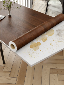 O Margo | Thick Wood Grain Oil Resistant Sticker For Kitchen