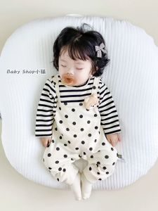 Adorable Spring Outfit Baby Girl Romper Onesie Full Month Hundred Days Early Spring Super Cute Harie Spring Outdoor Clothes