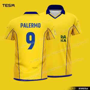 TESM Summer POLO Shirt Men Summer Sports V-neck T-shirt Street Trendy Short Sleeve 3D HD Print T-shirt