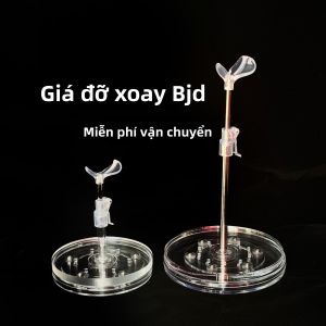 Acrylic BJD Rotating Transparent Stand Fat Butt Body 5 Point 8 Point 4 Point 5 Acrylic Support Đồ Chơi Mô Hình Đồ Chơi