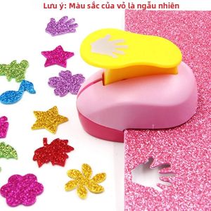 Bộ Đục Lỗ Hình Trái Tim Và Hoa 5x3x45cm Đục Lỗ Thủ Công Bằng Giấy Cho Trẻ Em Làm Album Ảnh - Mẫu Đục Lỗ Tiêu Chuẩn