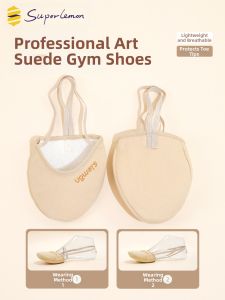 superlemon | Soft Soled Childrens Artistic Gymnastics Shoes Half Sole