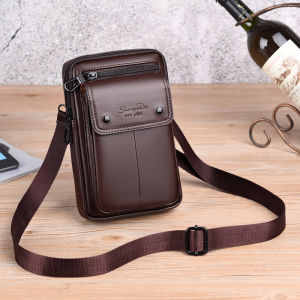 Túi Đeo Vai Da Thật CARTELO Túi Đeo Chéo Túi Đeo Hông Túi Điện Thoại Di Động Mini Túi Đeo Chéo Đơn Túi Đeo Vai Thường Ngày Cho Nam