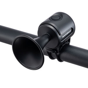 ROCKBROS Bike Bell elektronik Loud Horn ABS 120db keselamatan elektrik Bell IPX4 Speaker penggera basikal setang amaran Bell