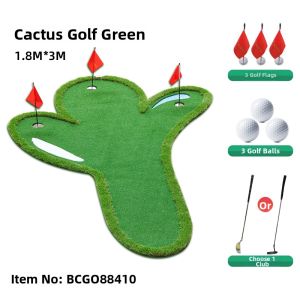 B·C·GOLF | Fun Golf Practice Mat Putt Pad