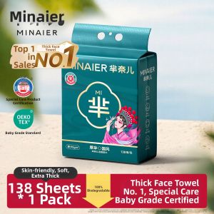 MINAIER | Thick & Larger Hanging Facial Cleansing Towels 90g/㎡