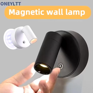 OOKAS Remote ControlMagnetic Base Led Wireless Wall Light USB Rechargeable Wall Mounted Cabinet Spotlight