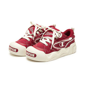 Champion | Giày Trượt Bánh Xe Đế Dày Màu Đỏ Thời Trang