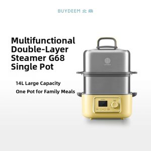 BUYDEEM | Stainless Steel Multi-functional Electric Steamer Large Capacity