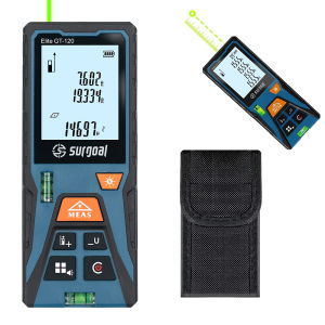 Green Laser Rangefinder 120m Distance Meter Tape Rangefinder Measurement Digital Tape Tool