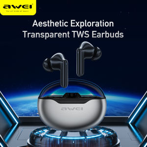 Awei S1 Ultra NEW ENC Earphones Bluetooth 5.3 TWS Wireless Earbuds HiFi in-Ear DNS call noise reduction Smart Noise Reduction speaker with mic IPX7 Waterproof Earphone for Samsung iphone Huawei Xiaomi Headphones