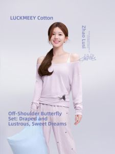 LUCKMEEY | Sleeveless Womens Sleepwear Set