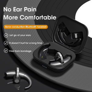 Niye TWS Bone Conduction Bluetooth Earphone Wireless HIFI Ear Clip Headset Bluetooth 5.3 Suitable for Game Sports Headphones