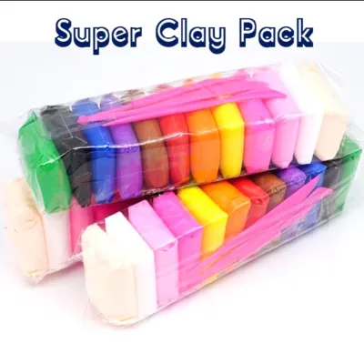 10 Pak Clay Slime Polymer Mainan Edukasi Anak