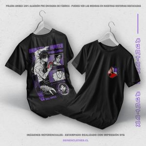 Chrollo Lucilfer Hunter X Hunter Printed Oversized T Shirt Men Women Casual Cotton High Quality Loose Harajuku Female Male Tees