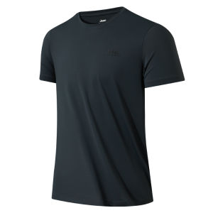 Jeep | Jeep Mens Breathable Loose Short Sleeve T-Shirt Outdoor Running Sportswear Pure Color Ultra-light Round Neck Spring Summer
