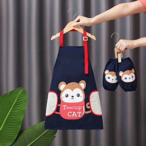 Waterproof Apron for Babies with Sleeve Covers for Eating And Drawing Dirt Resistant Oil Resistant Baby Bibs Children's Clothing