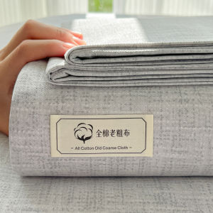Pure Cotton Thickened Tatami Bedding Cover Full Enclosure Duvet Protector Single Piece Traditional Rough Cloth Bed Canopy