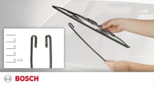 Gạt mưa Hyundai i10 2007-2022 Bosch ADVANTAGE BA xương sắt hàng chính hãng 16inch 22inch - Bộ 2 cái