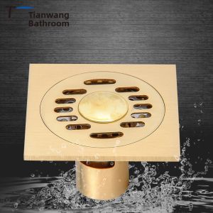 Copper Plated Extra Thick Deep Water Seal Floor Drain