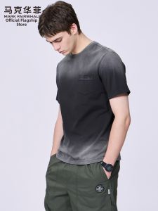 Mark Fairwhale | Cool Gradient Stylish Round Neck T-shirt