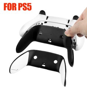 For PS5 Edge Gamepad Back For Shell For Case Replacement Anti Slip Cover For PS5 Edge Controller in Black and White
