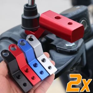 【Pphha】 2 cái Giá đỡ bộ chuyển đổi đa năng Gương Chiếu Hậu Xe Máy Giá mở rộng đa năng phụ kiện xe máy gắn nhôm