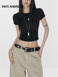 Black Short Sleeve Fitted T-shirt