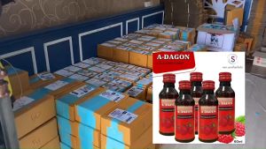 ยกลัง 50 ขวด A-DAGON เอดาก้อนรสราสเบอรี่ขนาด 30 ml......R3-50