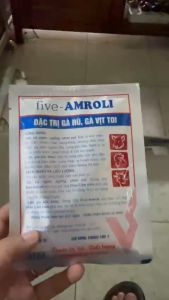 five amroli đặc rù gà gà vịt toi chướng diều khô liệt chân (goi 50g)