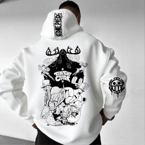 เสื้อฮู้ดลายการ์ตูนวันพีซ ช็อปเปอร์ สำหรับผู้ชายและผู้หญิง เสื้อสเวตเชิ้ตพิมพ์ลายกราฟิก สตรีทแวร์ลำลอง ใหม่ล่าสุดสำหรับฤดูใบไม้ผลิ ​ ​   เสื้อแขนยาวสำหรับฤดูใบไม้ร่วง