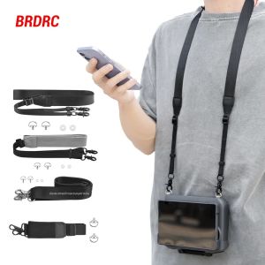 BRDRC สายคล้องคอสำหรับ DJI Mavic 4 Pro/3/Air 3S/2S/มินิ 4/3 โปรคอนโทรลเลอร์สายคล้องคอปรับได้สำหรับ DJI RC PRO/2 RC/2 อุปกรณ์เสริม