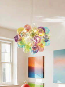 FANCY LAMP CLUB | Creative Colorful Balloon Style Chandelier