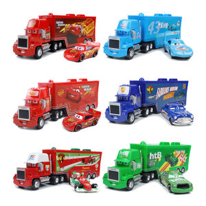 Takara Tomy | Pixar Cars 3 Car 1 Lightning McQueen Jackson Storm Ten Letter Horse Mac Uncle Truck 1:55 Die Cast Model Children Toy Gift