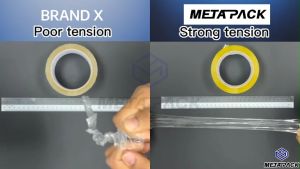 1 Carton 50mm Clear High Quality Opp Tape 300m School Packaging Use Wrapping Save Cost [OPP02]