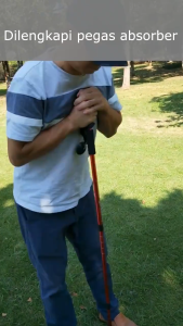 SPEEDS Tongkat Treking Gunung Trekking Pole Tracking Pole Gagang L Tongkat Hiking Mendaki 018-64