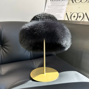 Mũ Lông Cáo Thời Trang Mùa Đông Cho Nữ Mũ Lông Cáo Và Lông Cáo Mũ Thuyền Nhân Mũ Lông Mũ Lót Nỉ Mềm Mại Thoải Mái Cho Mùa Thu Đông