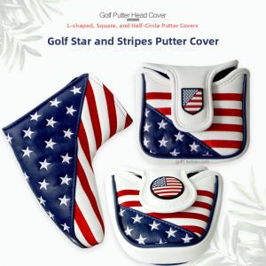 Flag Magnetic Waterproof Golf Putter Cover