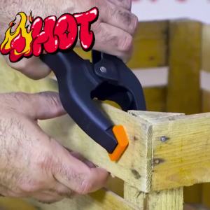 [HCM] Kẹp cố định hình chữ A bằng nhựa chuyên nghiệp cho thợ mộc-Joyee