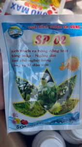 20 Gói KÍCH HOA - SIÊU KÍCH BÔNG SP02 - MAX-ONE 250g - Kích Bông Đồng Loạt - Bông Dài - Tăng Sức Sống Hạt Phấn - Tăng Tỷ Lệ Đậu Trái 1 Gói - 250g