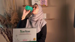 Nuetraa Fiber D+ Prebiotic Botanical Fiber Beverage For Gut and Liver Wellness 15 Sachets Per Box Halal Original
