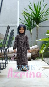Gamis Anak Perempuan Bahan Premium / Gamis Azrina