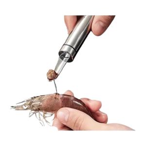 Stainless Steel Shrimp Line Removing Knife Digging Shrimp Stomach Peeling Shrimp Shell Litchi Peeling Longans Corer Open Shrimp Back Picking Shrimp Line