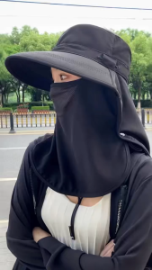 Sun Hat Bucket Hat  LUMAO Neck Flap Waterproof Face Cover UV Protection Topi MeMancing Nelayan 遮阳帽