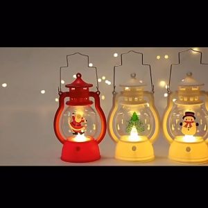 Đèn Ngủ Hình Người Tuyết / Ông Già Noel Trang Trí Giáng Sinh / Năm Mới Chạy Bằng Pin
