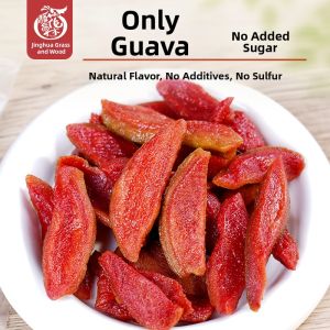 Healthy Additive-Free Dried Red Core Guava Ready-to-Eat Snack