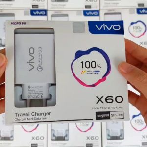 Charger Carger Casan Cas VIVO Y01 Y02 Y02t Y1s Y11 Y12 Y12i Y12s Y15 Y15s Y17 Y19 Y20 Y20i Y20S G V9 V11 V11i V15 S1 Z1 PRO Y16 Y21 Y21A Y21s Y21T Y22 Y30 Y30i Y33s Y33T Y50 Y51 Y51A Y75 T1 5G 18W 33W Micro USB Type C Original 100% Fast Charge / Charging