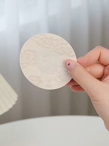 10PCS/BAG Disposable Lace Nipple Cover Sticker Waterproof Invisible Breathable One-Time Use