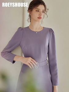 Đầm Tím Đuôi Cá Dáng Ôm – Quý Phái & Tinh Tế