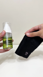 Candy Shield  Ultimate Screen Cleaner Spray & Premium Microfiber Cloth Kit – Streak-Free for MacBook iPad & iPhones